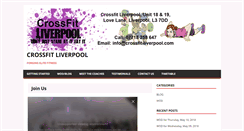 Desktop Screenshot of crossfit-liverpool.com