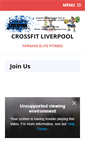 Mobile Screenshot of crossfit-liverpool.com